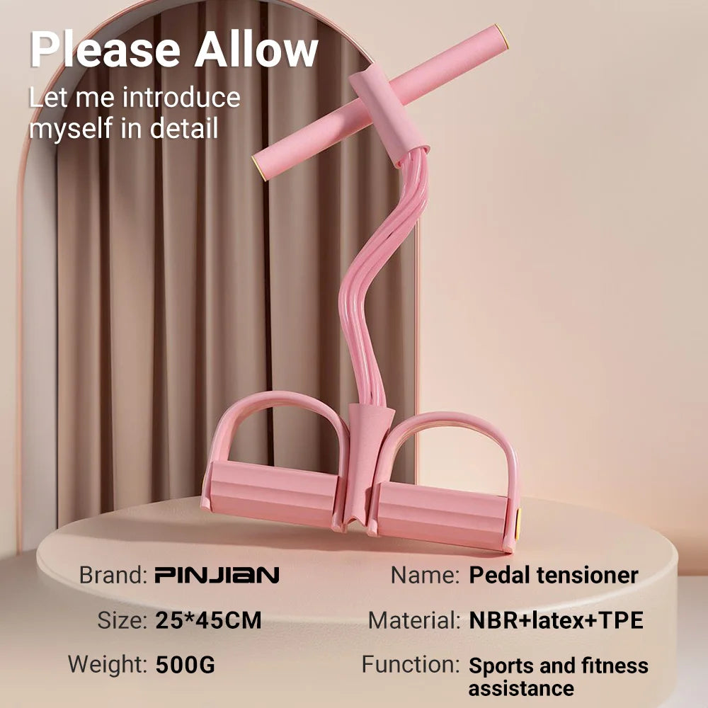 6-Tube Resistance Band Multi Function Tension Rope Fitness Bands